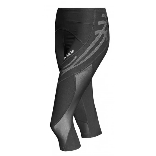 COOLMAX Compression Capri Tight Black - Kompressziós Háromnegyedes Nadrág Fekete