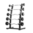 Kép 1/2 - Tiguar Half Barbell Rack - Kétkezes súlyzó tartó állvány 1 oldalas 5 polcos